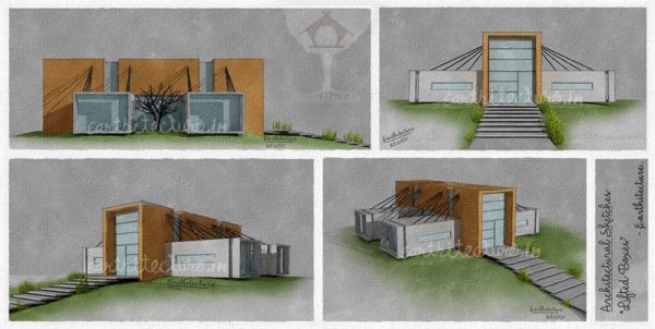 Architects-in-ahmedabad-Earthitecture-architectural-sketch-1
